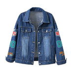 M.dolphins | Premium Iconic Streetwear Denim Jacket Nf1