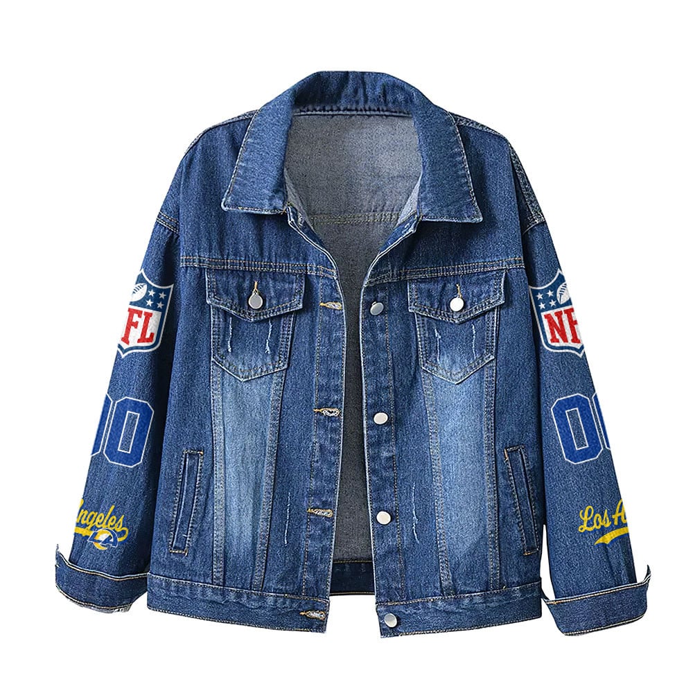 La.rams | Premium Iconic Streetwear Denim Jacket Nf1