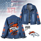 D.broncos | Premium Iconic Streetwear Denim Jacket Nf1
