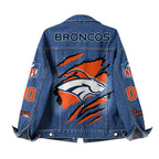 D.broncos | Premium Iconic Streetwear Denim Jacket Nf1