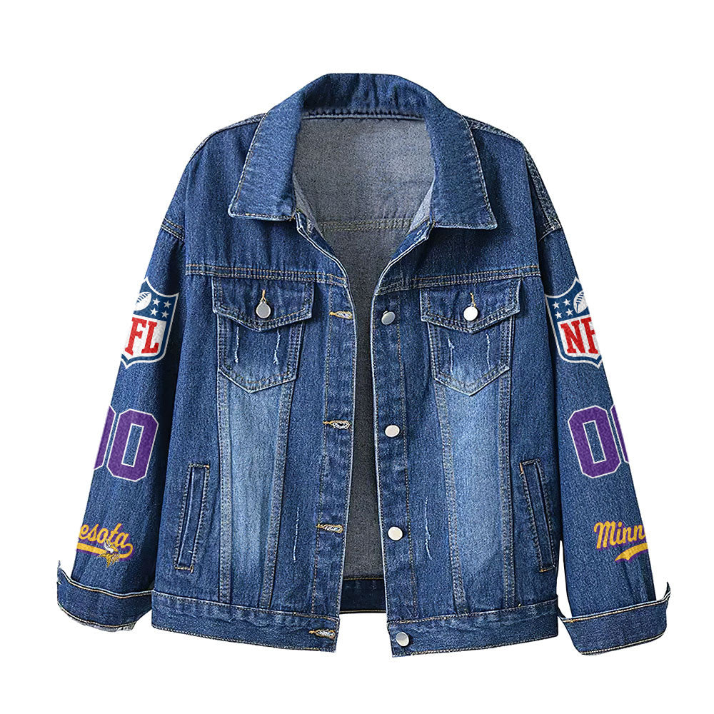 M.vikings | Premium Iconic Streetwear Denim Jacket Nf1