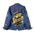 M.vikings | Premium Iconic Streetwear Denim Jacket Nf1