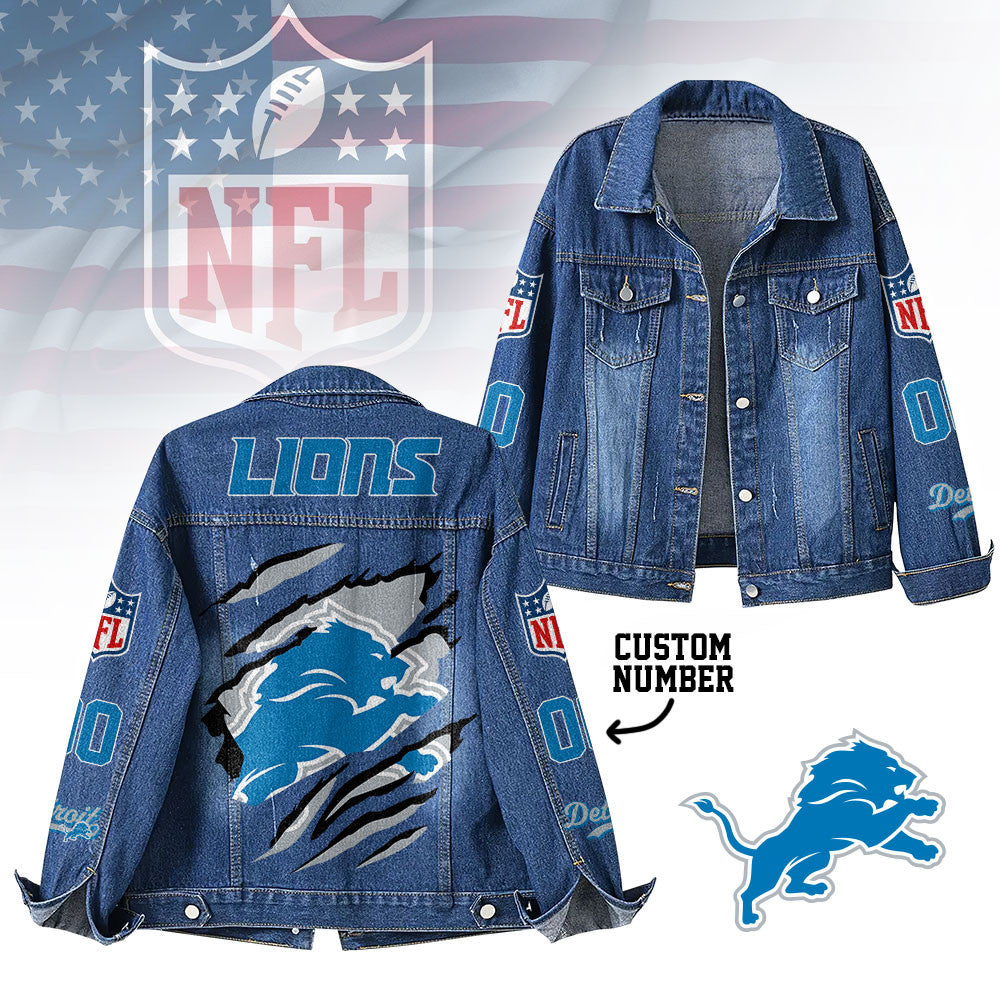 D.lions | Premium Iconic Streetwear Denim Jacket Nf1