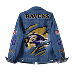 B.ravens | Premium Iconic Streetwear Denim Jacket Nf1