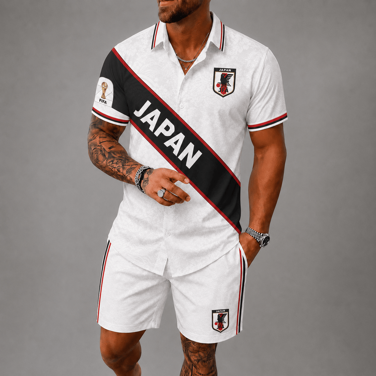 Japan WC26 Hawaii Short Set Pvt023