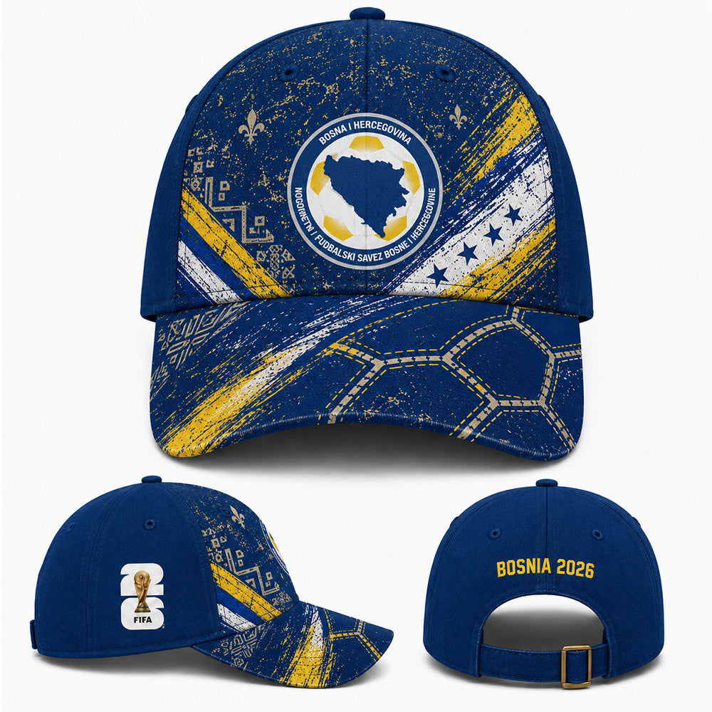 Bosnia And Herzegovina Wc26 Cap Pvt026