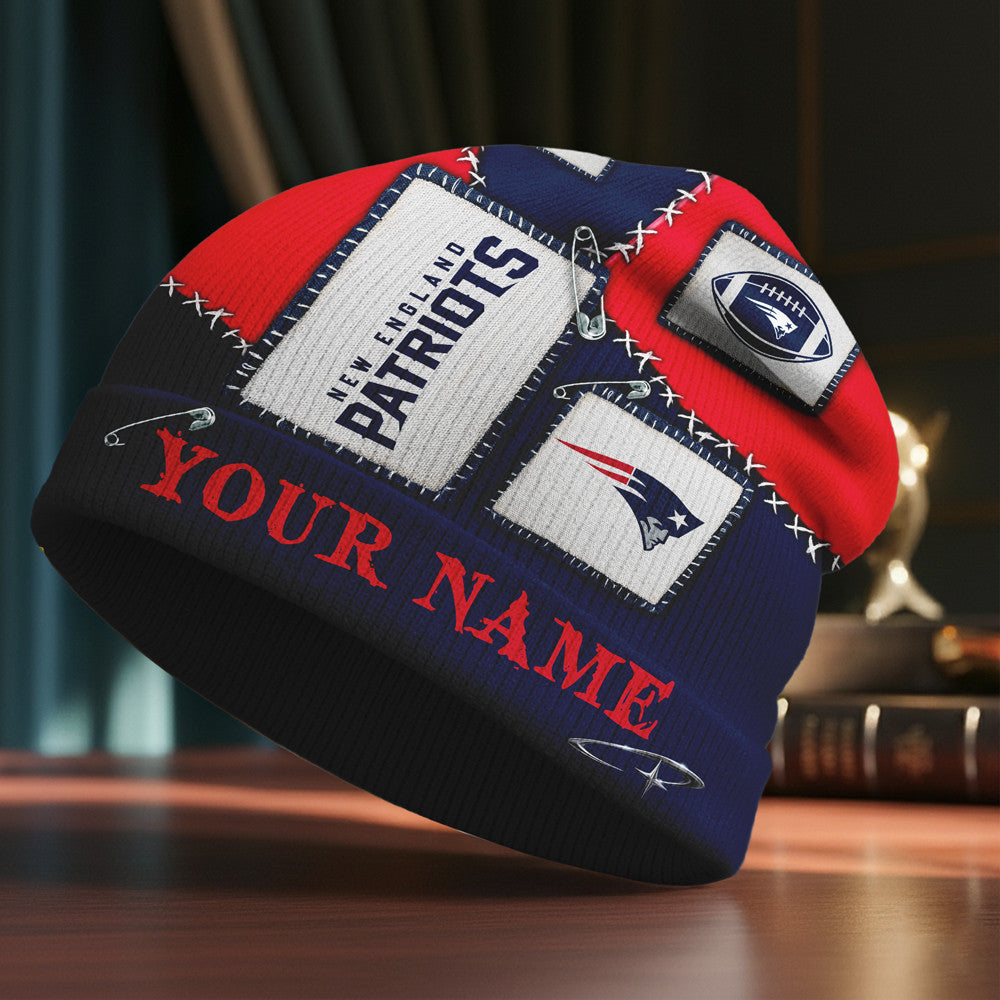 Ne.patriots | Premium  Heritage Patch Beanie Hat Nf1