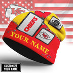 Kc.chiefs | Premium  Heritage Patch Beanie Hat Nf1