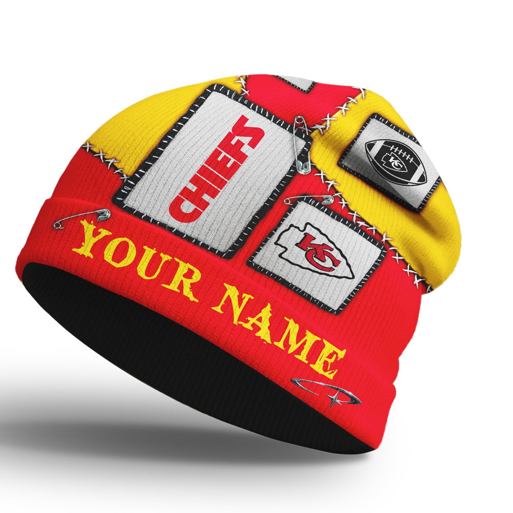 Kc.chiefs | Premium  Heritage Patch Beanie Hat Nf1