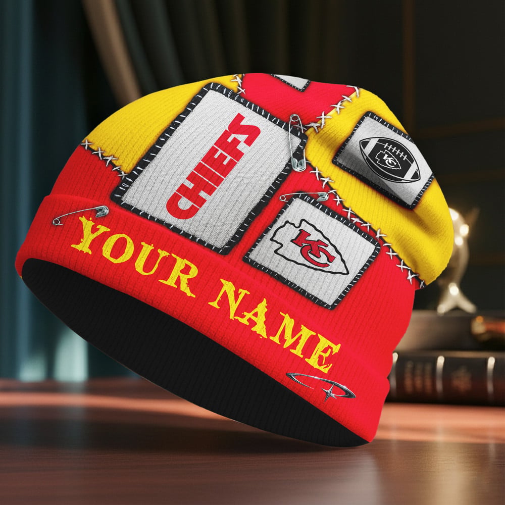 Kc.chiefs | Premium  Heritage Patch Beanie Hat Nf1