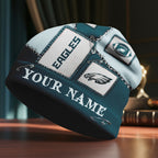 P.eagles | Premium  Heritage Patch Beanie Hat Nf1