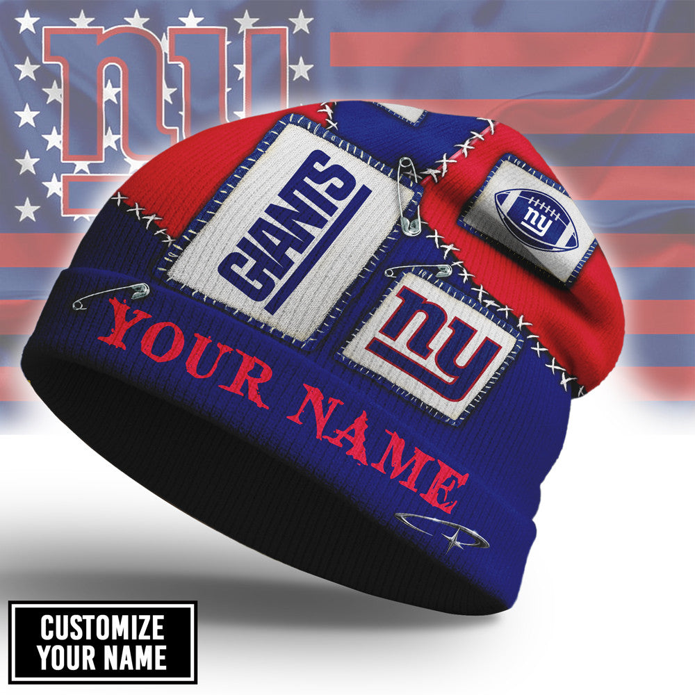 Ny.giants | Premium  Heritage Patch Beanie Hat Nf1