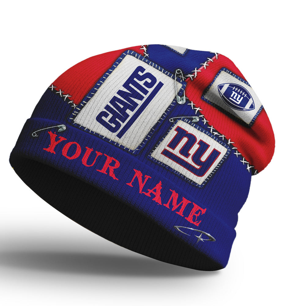 Ny.giants | Premium  Heritage Patch Beanie Hat Nf1