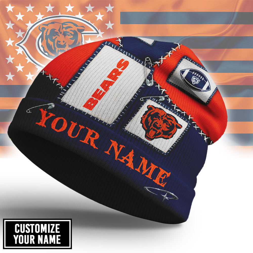C.bears | Premium  Heritage Patch Beanie Hat Nf1