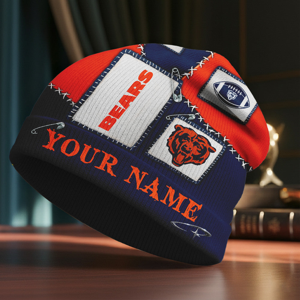 C.bears | Premium  Heritage Patch Beanie Hat Nf1