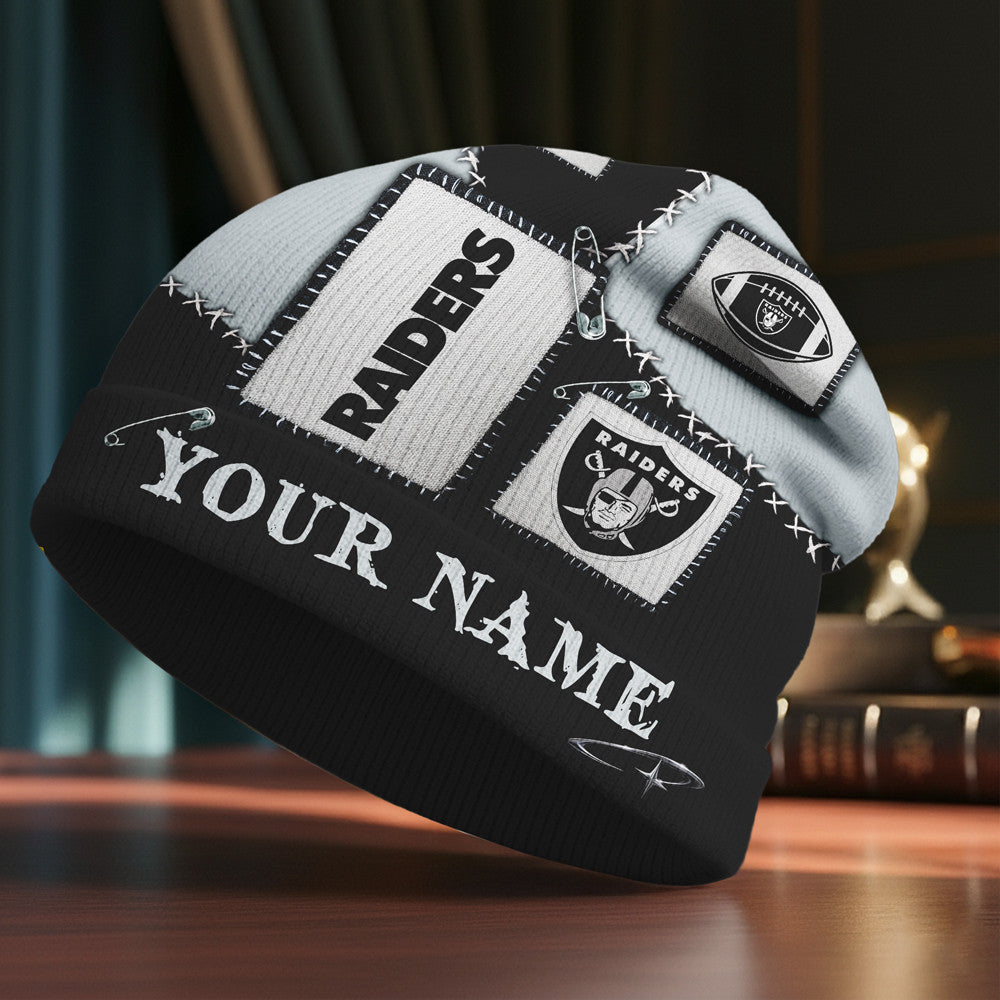 Lv.raiders | Premium  Heritage Patch Beanie Hat Nf1