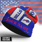 B.bills | Premium  Heritage Patch Beanie Hat Nf1