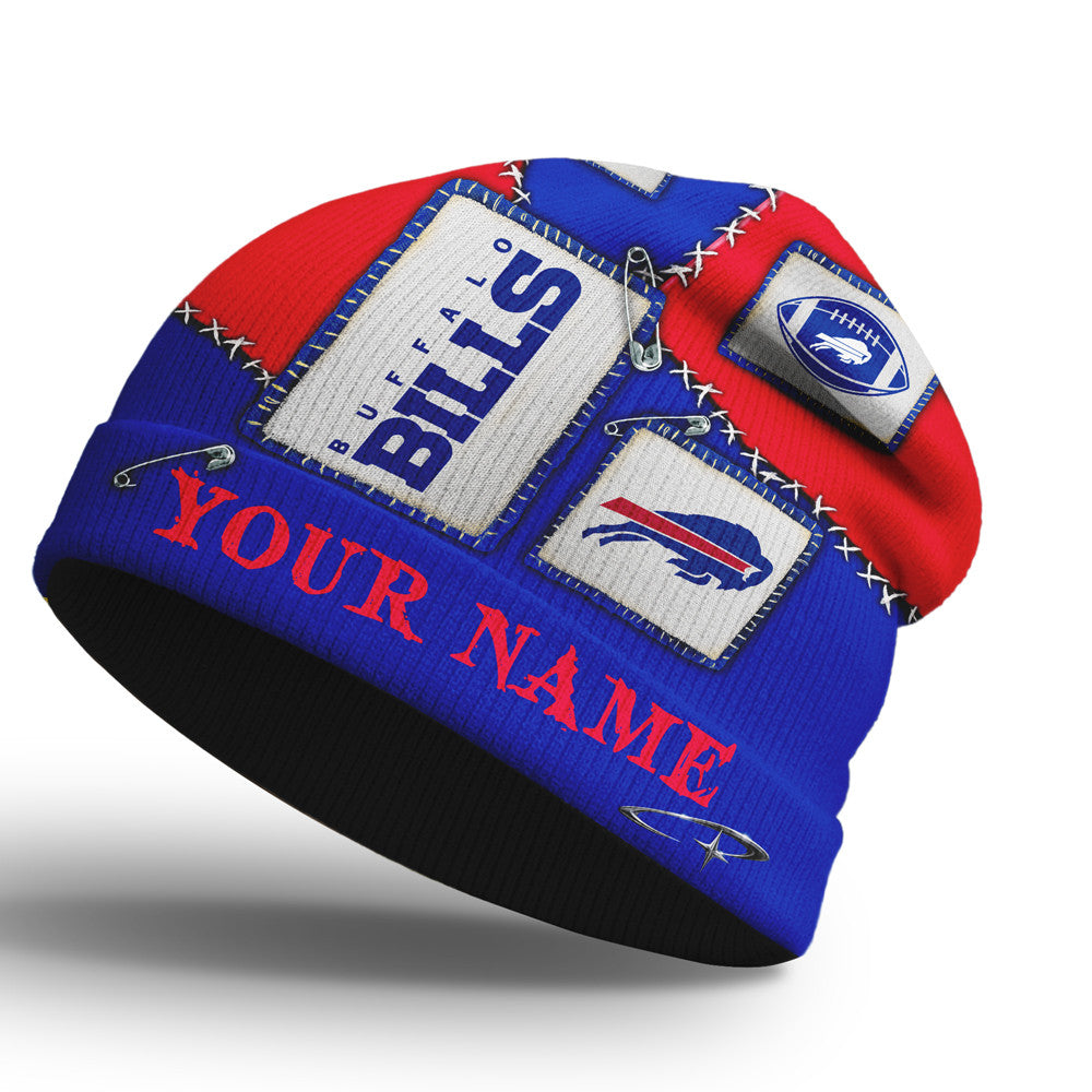 B.bills | Premium  Heritage Patch Beanie Hat Nf1