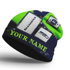 S.seahawks | Premium  Heritage Patch Beanie Hat Nf1