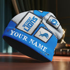 D.lions | Premium  Heritage Patch Beanie Hat Nf1