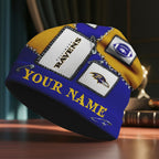 B.ravens | Premium  Heritage Patch Beanie Hat Nf1