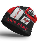 Tb.buccaneers | Premium  Heritage Patch Beanie Hat Nf1