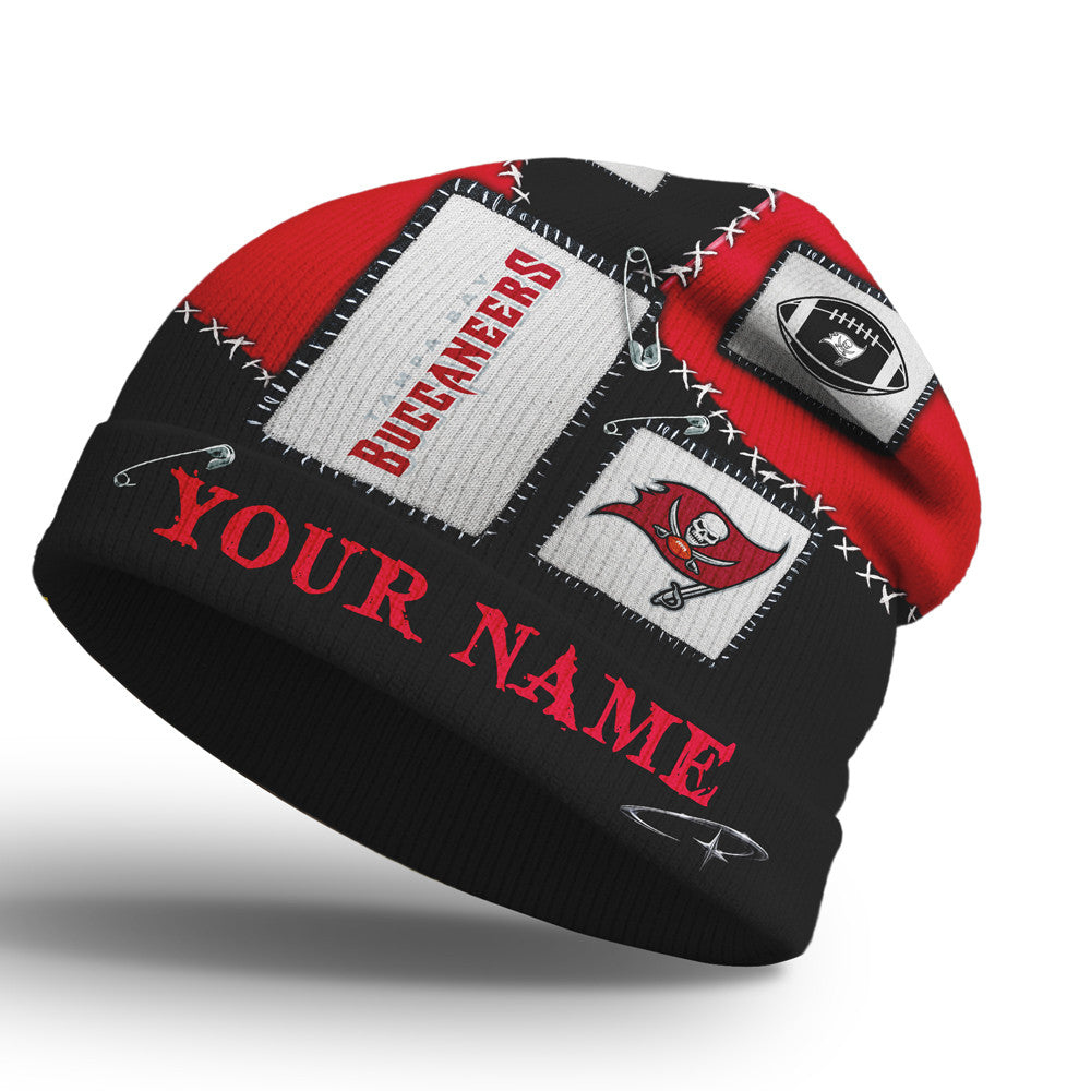 Tb.buccaneers | Premium  Heritage Patch Beanie Hat Nf1