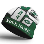 Ny.jets | Premium  Heritage Patch Beanie Hat Nf1