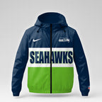 S.seahawks | Premium  Strength Through Christ Windbreaker Jacket Nf1
