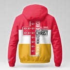 Kc.chiefs | Premium  Strength Through Christ Windbreaker Jacket Nf1