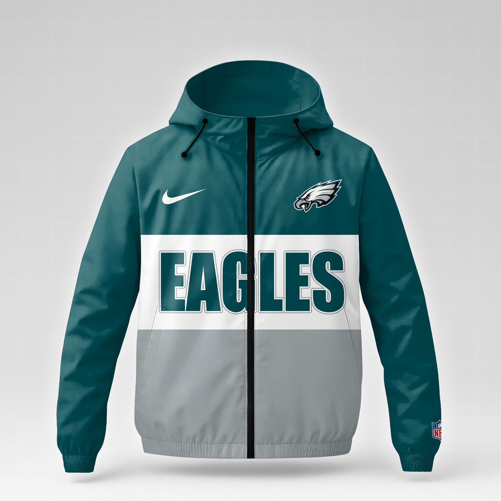 P.eagles | Premium  Strength Through Christ Windbreaker Jacket Nf1