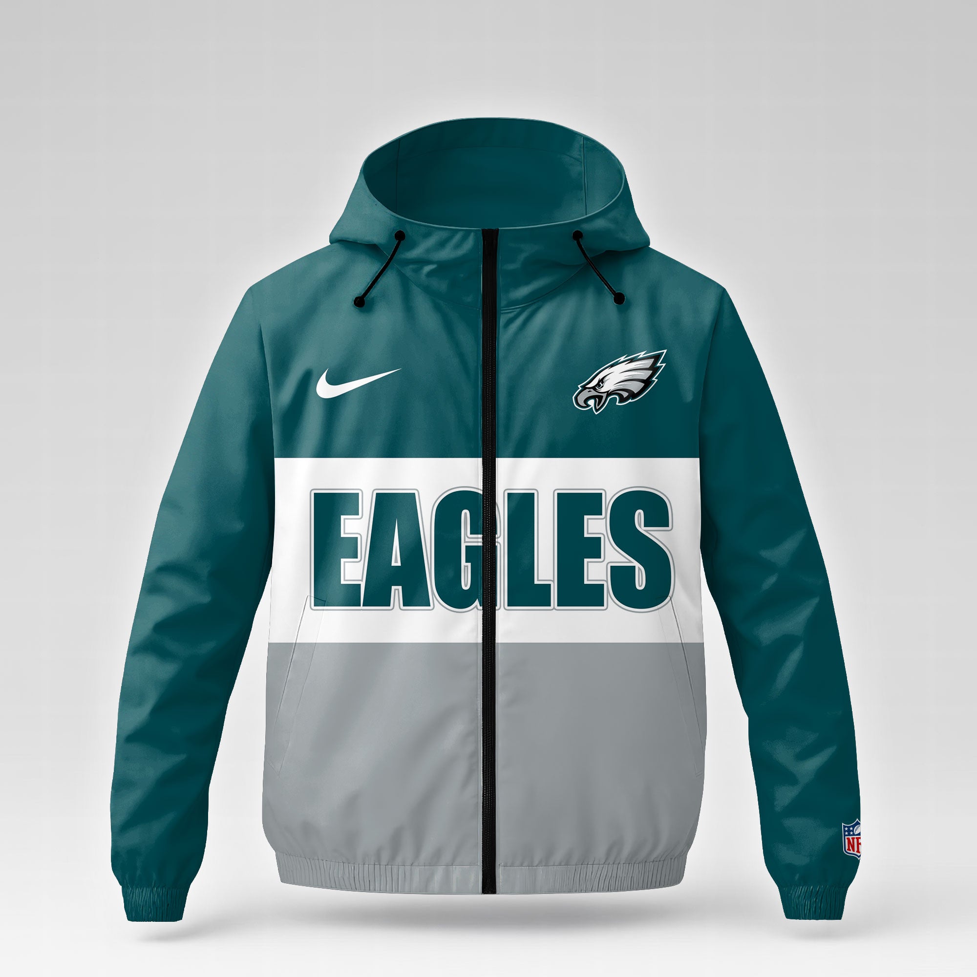 P.eagles | Premium  Strength Through Christ Windbreaker Jacket Nf1
