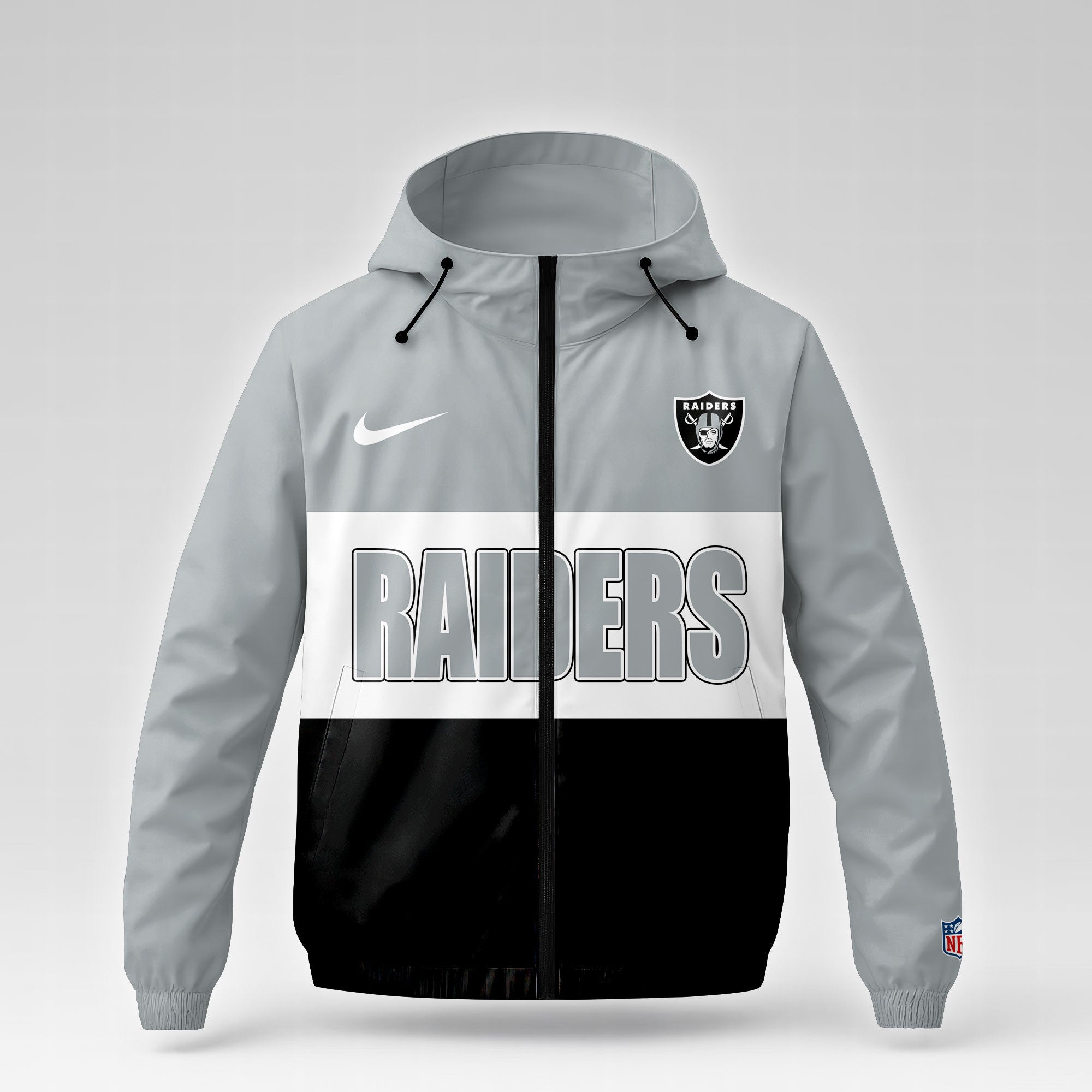 Lv.raiders | Premium  Strength Through Christ Windbreaker Jacket Nf1
