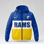 La.rams | Premium  Strength Through Christ Windbreaker Jacket Nf1