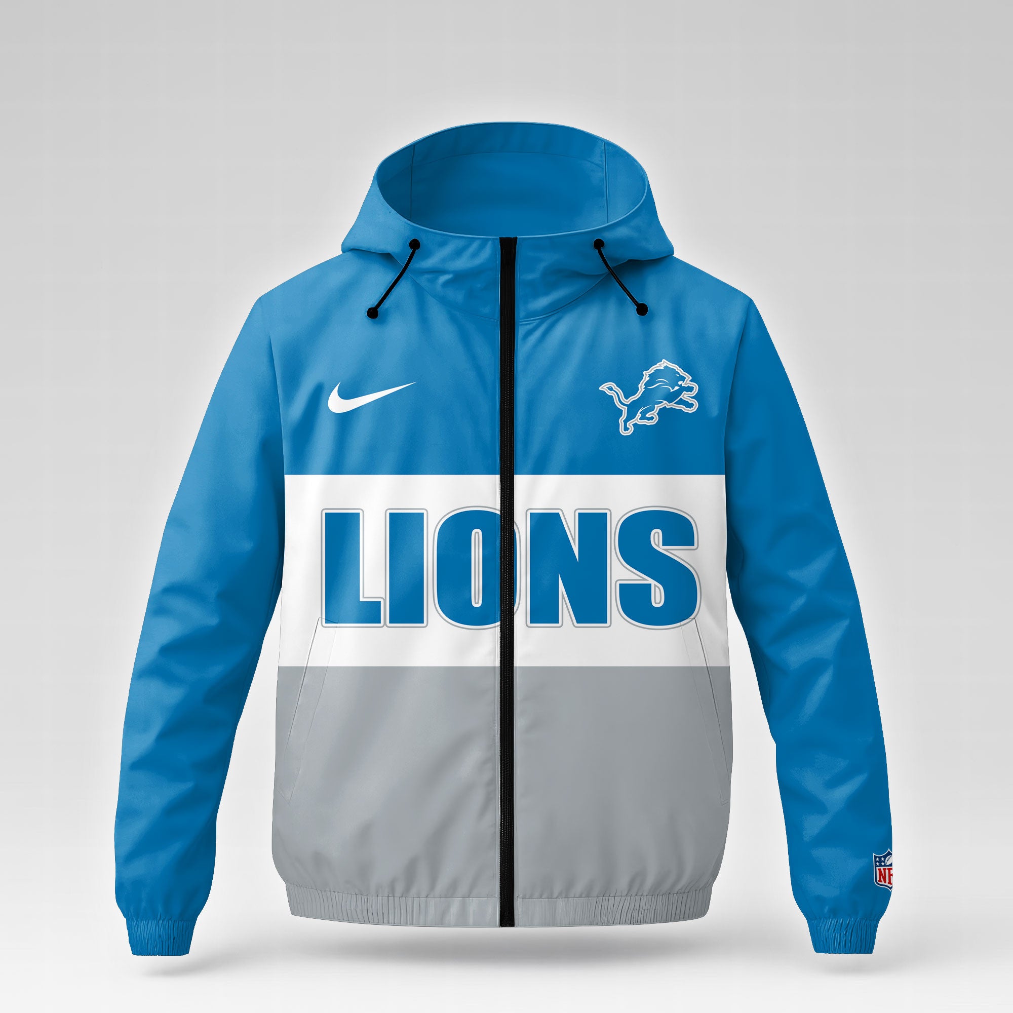 D.lions | Premium  Strength Through Christ Windbreaker Jacket Nf1