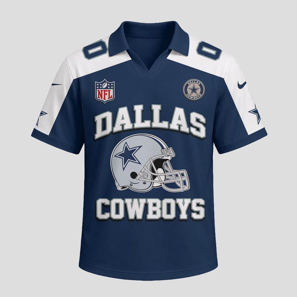 D.cowboys | Premium N.F.L Helmet Graphic Jersey Nth1