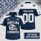D.cowboys | Premium N.F.L Helmet Graphic Jersey Nth1