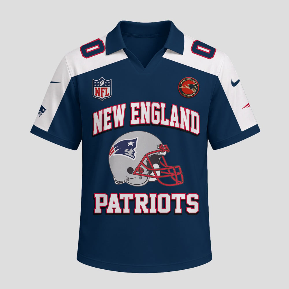 Ne.patriots | Premium N.F.L Helmet Graphic Jersey Nth1