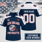 Ne.patriots | Premium N.F.L Helmet Graphic Jersey Nth1