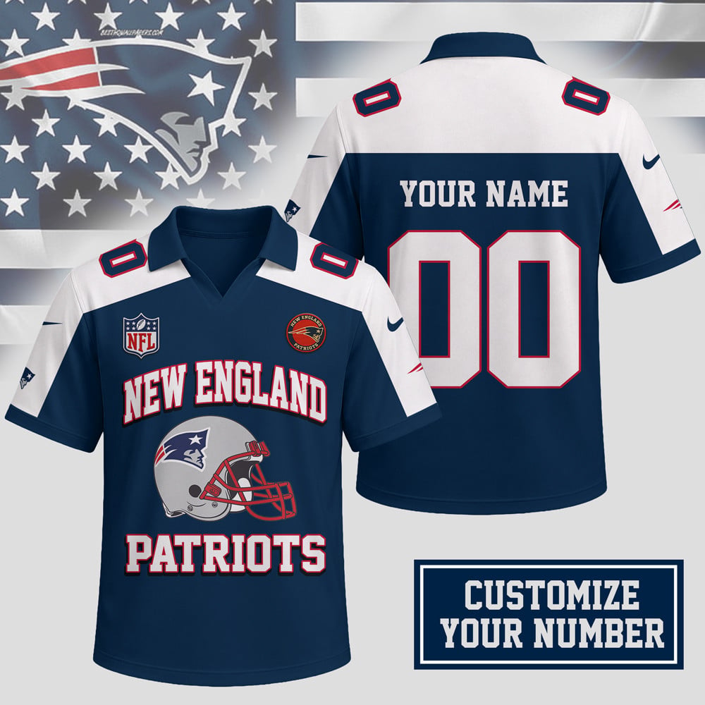 Ne.patriots | Premium N.F.L Helmet Graphic Jersey Nth1