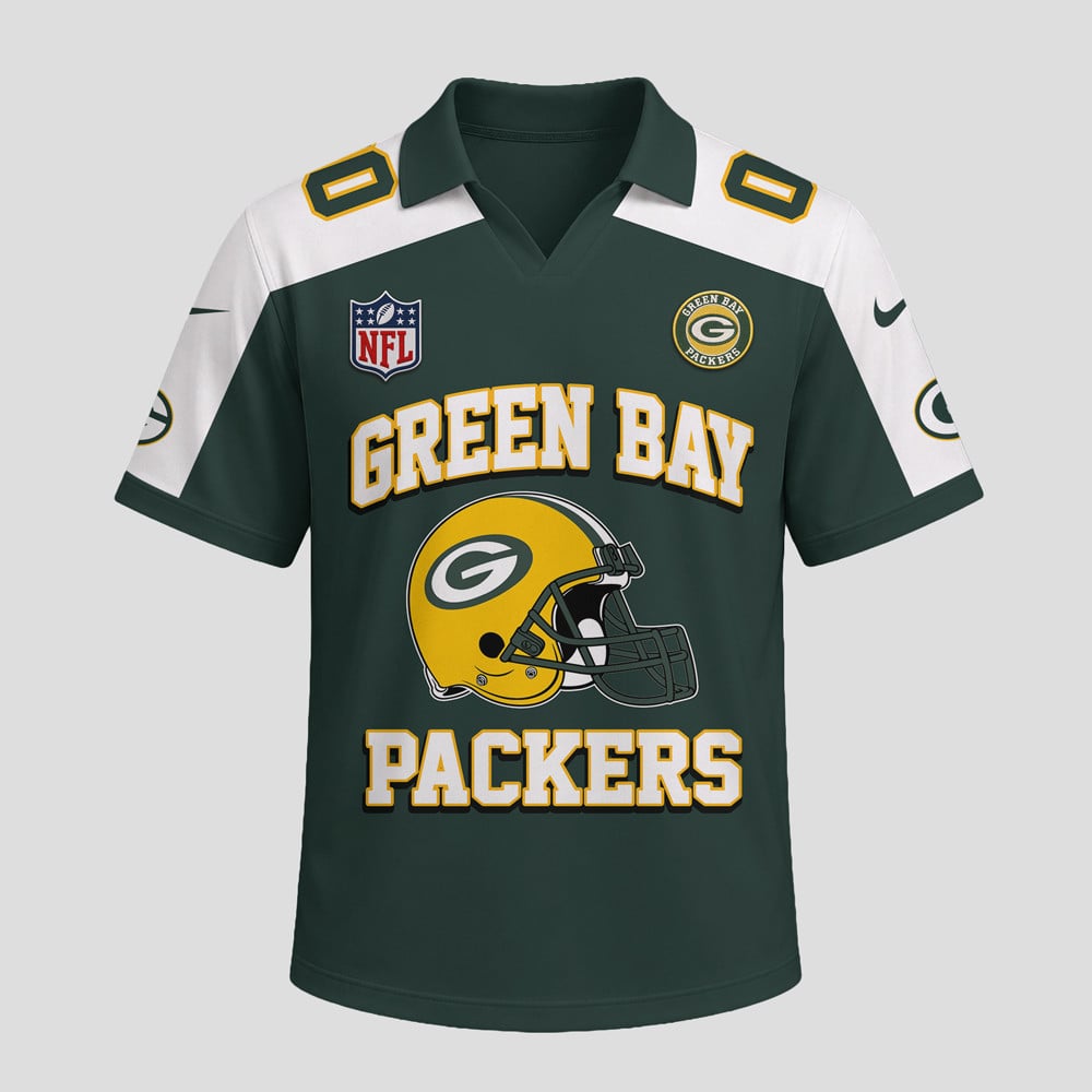 Gb.packers | Premium N.F.L Helmet Graphic Jersey Nth1