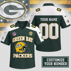 Gb.packers | Premium N.F.L Helmet Graphic Jersey Nth1