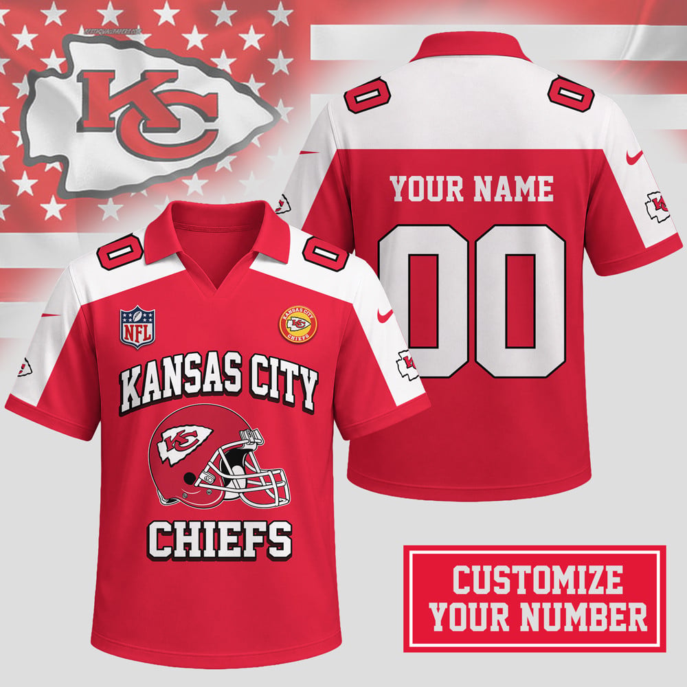 Kc.chiefs | Premium N.F.L Helmet Graphic Jersey Nth1