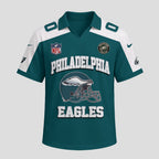 P.eagles | Premium N.F.L Helmet Graphic Jersey Nth1