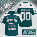 P.eagles | Premium N.F.L Helmet Graphic Jersey Nth1