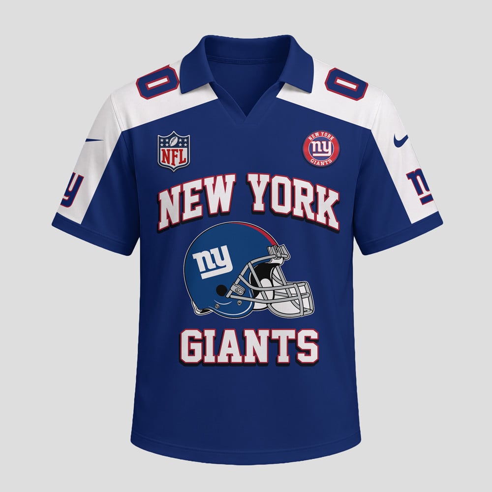 Ny.giants | Premium N.F.L Helmet Graphic Jersey Nth1