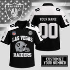 Lv.raiders | Premium N.F.L Helmet Graphic Jersey Nth1