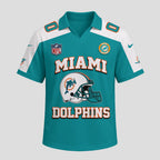 M.dolphins | Premium N.F.L Helmet Graphic Jersey Nth1