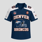 D.broncos | Premium N.F.L Helmet Graphic Jersey Nth1