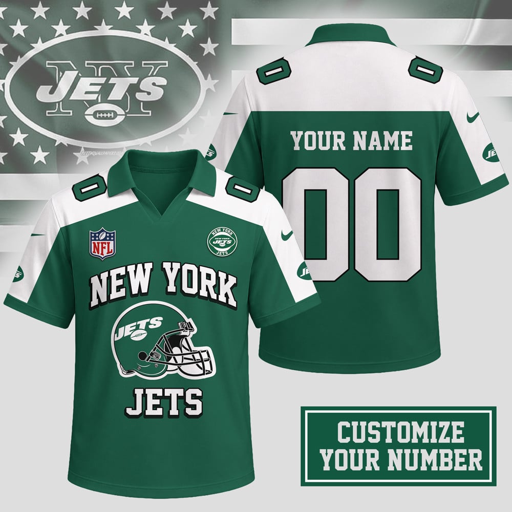 Ny.jets | Premium N.F.L Helmet Graphic Jersey Nth1